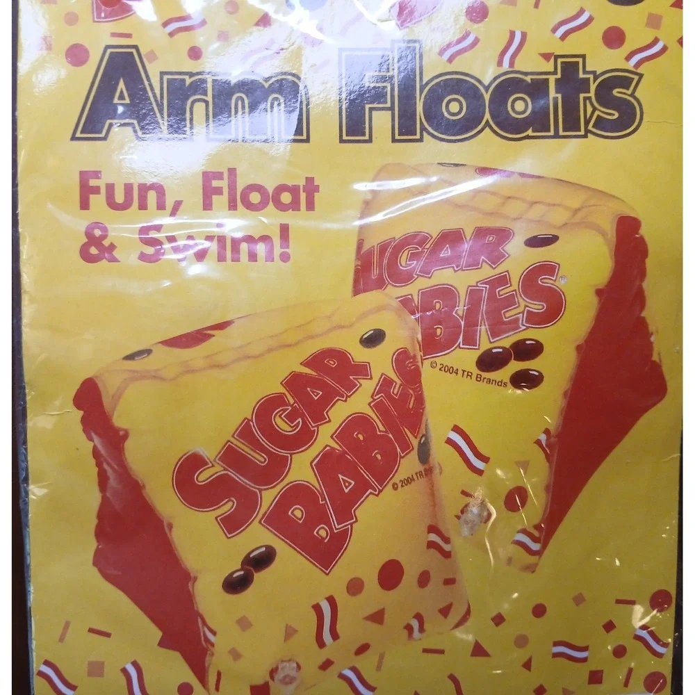VTG Sugar Babies Arm Floats Swimming New Inflatable Pool Floats Ages 3-6 04#1254